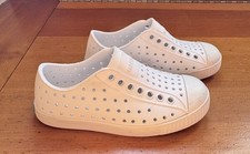 Native Jefferson Slip On Shoes Size C 9 White Little Kids