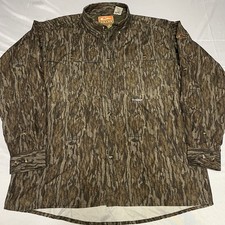 Drake Shirt Size Large Mossy Oak Bottomland Non-Typical Long Sleeve Vented