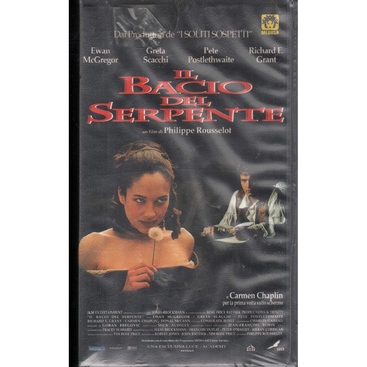 The Snake's Kiss VHS Philippe Rousselot Univideo - 1062402 Sealed