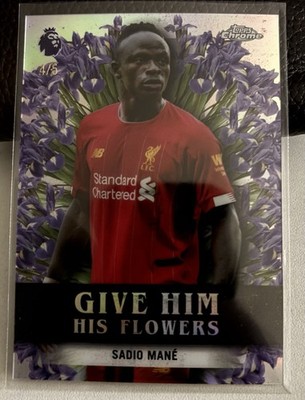 Topps Chrome Premier League 2025/26 Give Him His Flowers Sadio Mané 4/5