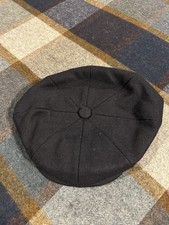 Christys London Men's Navy Cap Melton Wool Size Large Brand New with Tags