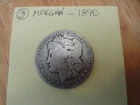 1890 MORGAN SILVER DOLLAR -k