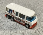 Vintage Hot Wheel 1976 CAPTAIN AMERICA GMC Motor Home MARVEL Heroe Scene Machine