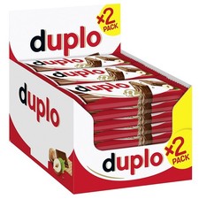 (18,28€/1kg) Ferrero Duplo 2er, Schokolade, 24 Riegel je 36,4g