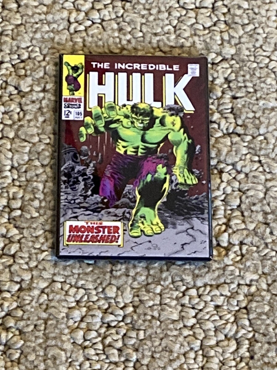 Incredible Hulk 105 CGC 8.0 (Iconic Hulk Cover- 1968!!) + magnet