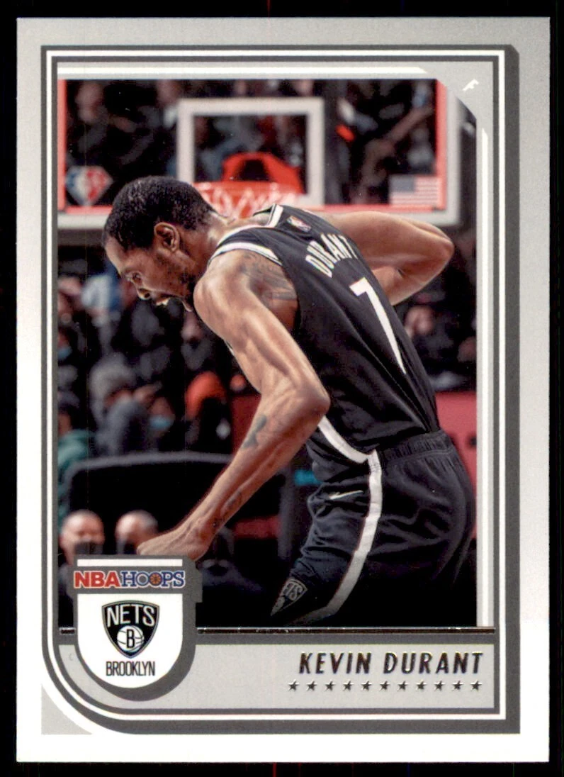 2022 23 NBA Hoops Base Red Back 10 Kevin Durant Brooklyn Nets