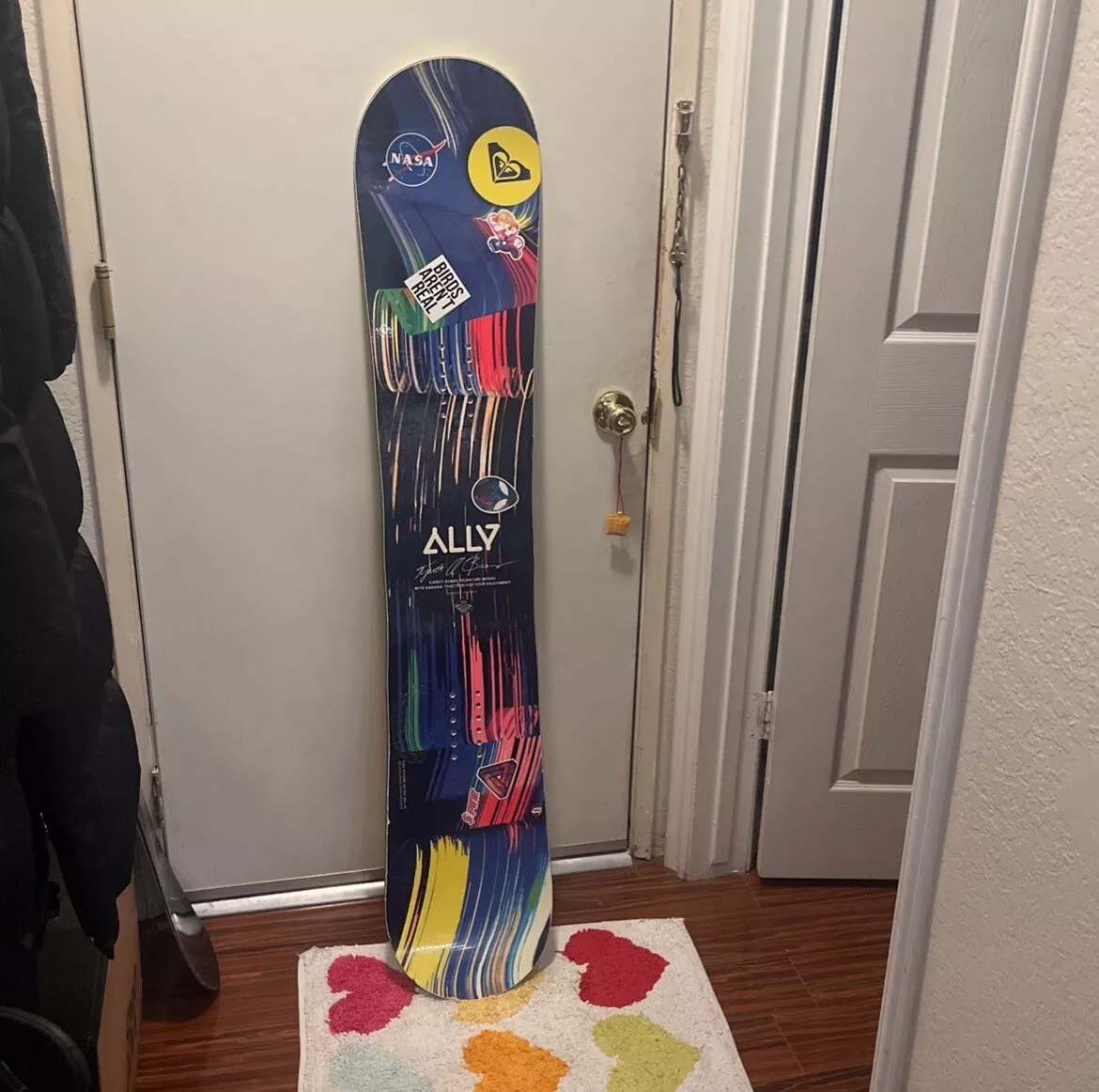 Roxy Ally Btx Banana Snowboard Board 143 W/ Magnatraction