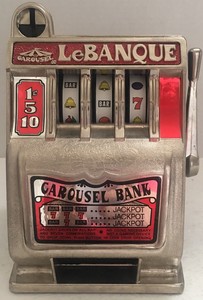 Carousel Lebanque Slot Machine Bank