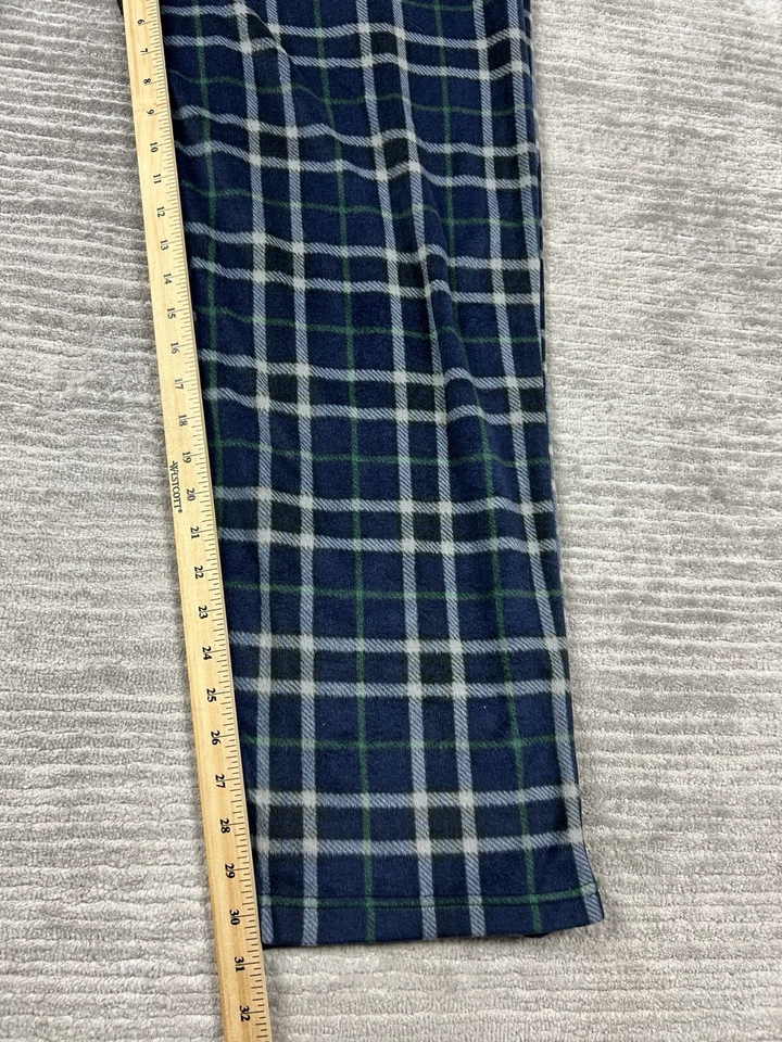 Pantalones de pijama Stafford para hombre XL multicolor a cuadros cordón poliéster suave Foto 4 de 4