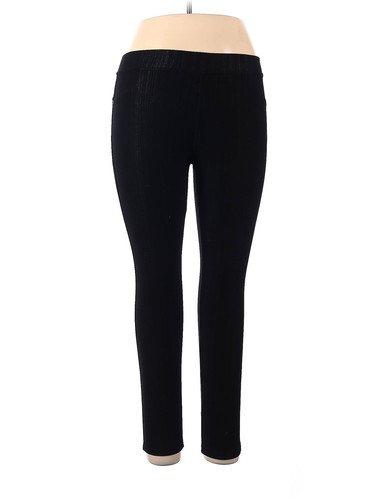 New Mix USA Women Black Jeggings 1X 