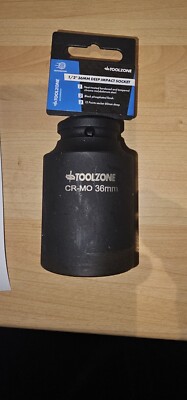 Tool Zone 1/2 Zoll Antrieb 36 mm Deep Impact 12 Punkt Innensechskant. S234. Neu.