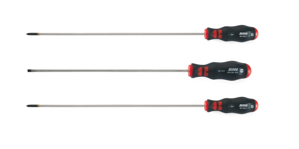 Cacciaviti Lunghi Professionali Kit 3pz - WÜRTH 0988004595