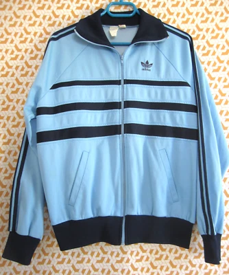 Veste Adidas First Sporting Limoges Football Ventex 80'S Vintage Jacket - 180 L - Photo 1/4