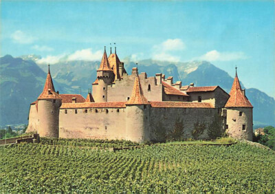 alte AK Château d'Aigle, Schweiz ungelaufen Ansichtskarte R6103j