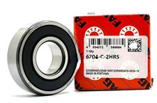 FAG 6204 2RS DEEP GROOVE BALL BEARING, RUBBER SEALED 20x47x14 mm
