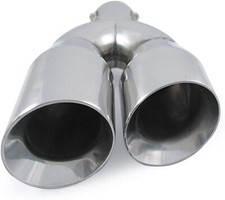 Edelstahl Auspuffblende Chrom Für Toyota Yaris Auris Corolla Aygo Avensis Verso