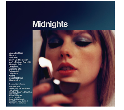 TAYLOR SWIFT MIDNIGHTS THE LATE NIGHT EDITION JAPAN CD | eBay