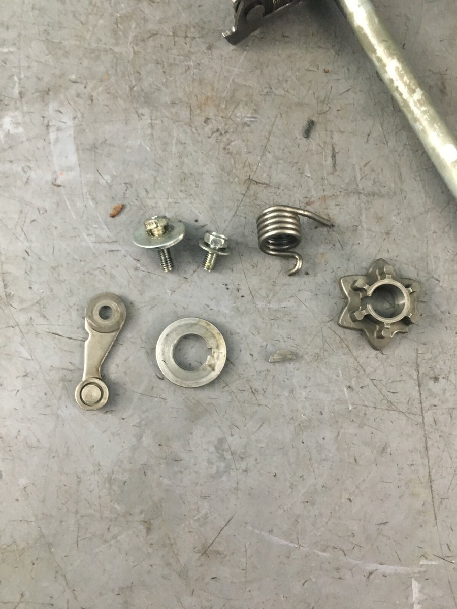 1991 Kawasaki Ninja ZX6 ZX600D SHIFTER SHIFT SHAFT 13172
