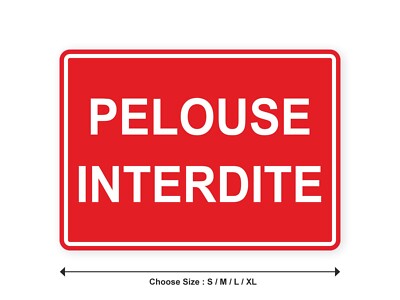 Sticker panneau en cas INCENDIE briser la glace 7cm(S) - 20cm(XL