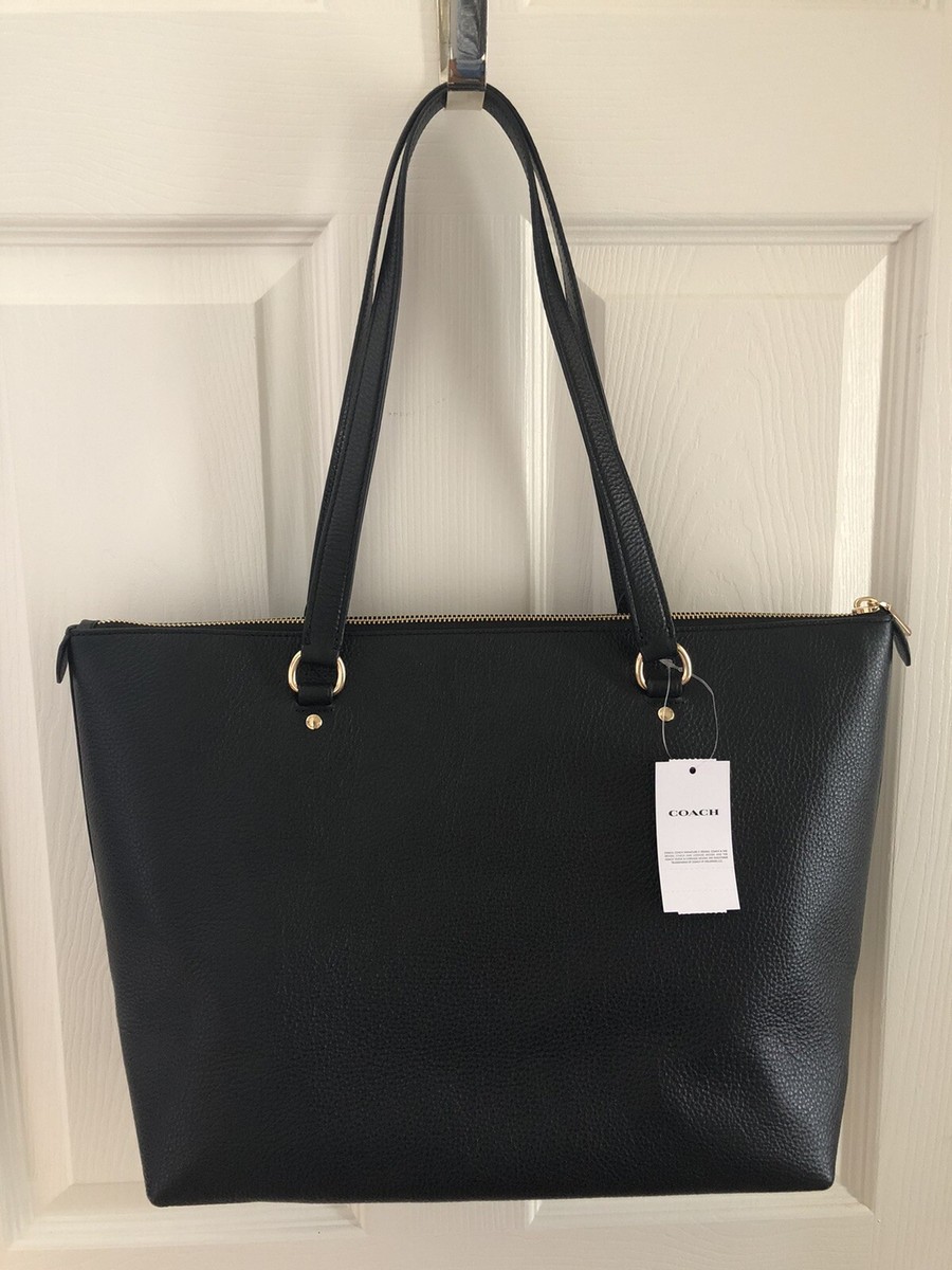 【COACH】ダイアリー エンブロイダリー ギャラリートート C8365 NWT Coach C8365 Gallery Tote Pebble Leather With Diary