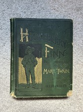ADVENTURES OF HUCKLEBERRY FINN Tom Sawyer's Comrade 1885 TRUE 1st Edition Errors