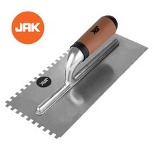 JAK QUALITY 11" Serrated Plastering Trowel Brick Wall Adhesive Tile Build Tool