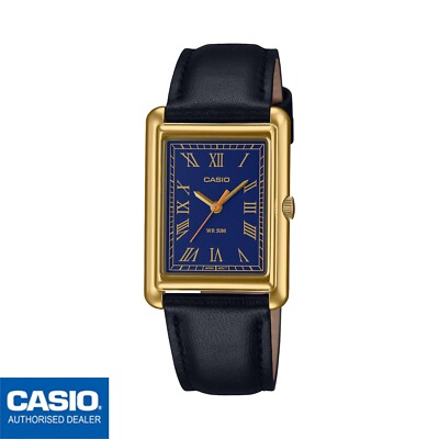 CASIO 腕時計 アナログ クォーツ LTP-B165GL-WBVEF タンク CASIO LTP-B165GL-2BVEF⎪LTP-B165GL-2B⎪Casio Tank⎪MUJER⎪CUERO