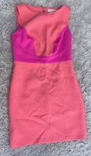 Ann Taylor Loft Women's sz 0Petite Pink Sleeveless Sheath Dress