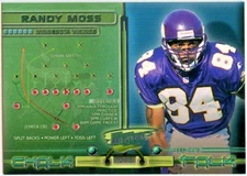 1999 Revolution Chalk Talk Randy Moss  *MINNESOTA VIKINGS*