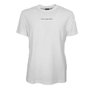 PAUL SHARK T-Shirt Homme En Coton Avec Imprimé 13311616 Couleur Blanche - Photo 1/3