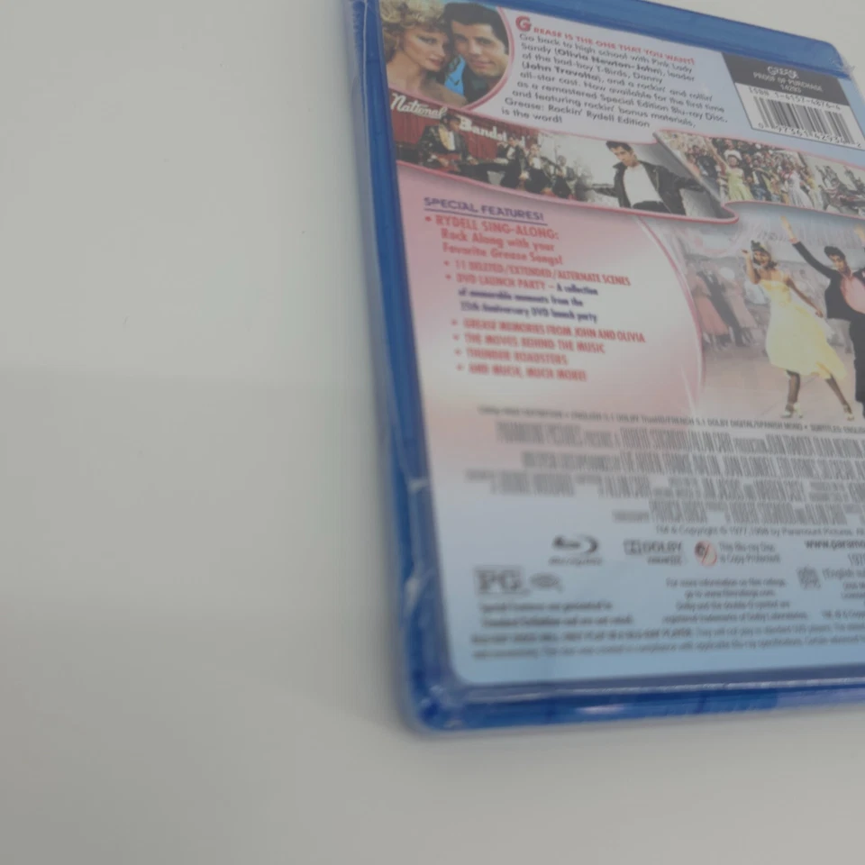 GREASE Rockin' Rydell Edition Blu Ray Movie NEW Sealed 2013 John Travolta - Image 3 of 3