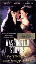 WASHINGTON SQUARE- Jennifer Jason Leigh, Albert Finney- Love or Money? VHS LN