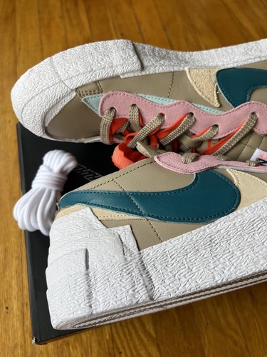 Nike Blazer Low Sacai Kaws Mens Size 11.5 Reed DM7901-200 Brand New - Picture 12 of 21