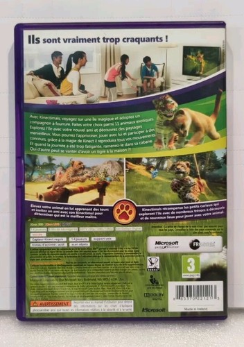 Kinectimals - Jeu Xbox 360 PAL Français Complet Très Bon État - Photo 3/7