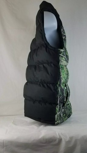 Cambridge Classics forest pattern sleeveless jacket size large men polyester - Picture 5 of 9