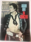 ADAM ANT  concert program 1982