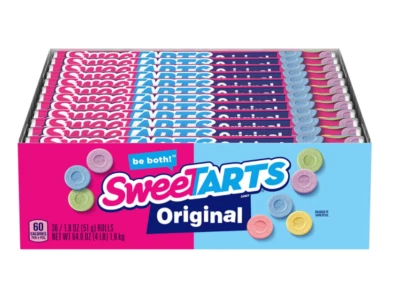 SweeTARTS Original Candy, 1.8 Ounce Roll (Pack of 36)