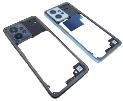 Xiaomi Redmi Note 12 4G Mittelrahmen Frame Rahmen NFC Antenne Gehäuse Kameraglas