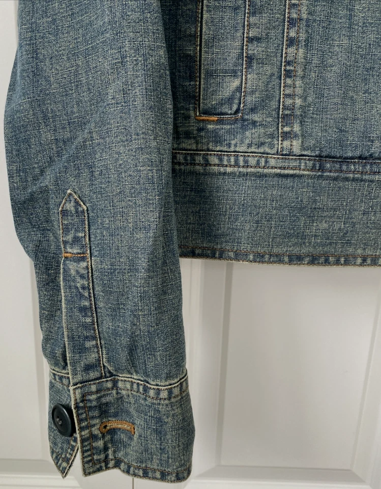 Chaqueta vaquera de colección ISDA & CO para mujer talla M azul hecha en Hong Kong Foto 4 de 4