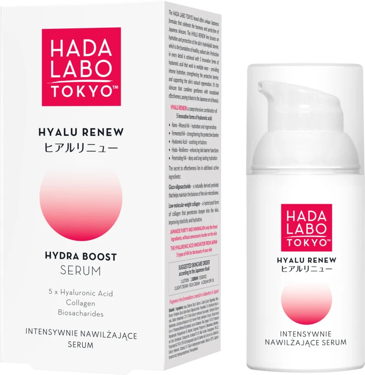 Hada Labo Tokyo Hyalu Renew Hydra Boost Serum Intensively Hydrating 30ml