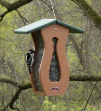 Kettle Moraine Large Capacity Curved Screen Bird Feeder Sunflower Peanut