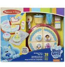 Melissa  Doug Blue's Clues  You Wooden Birthday Party Play Set 38 Pieces New