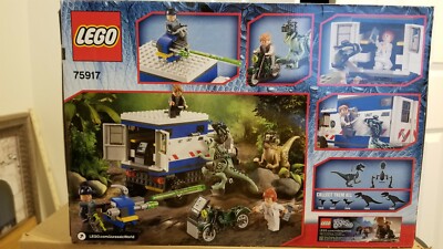 LEGO Jurassic World Raptor Rampage (75917) NEW! SEALED! FREE