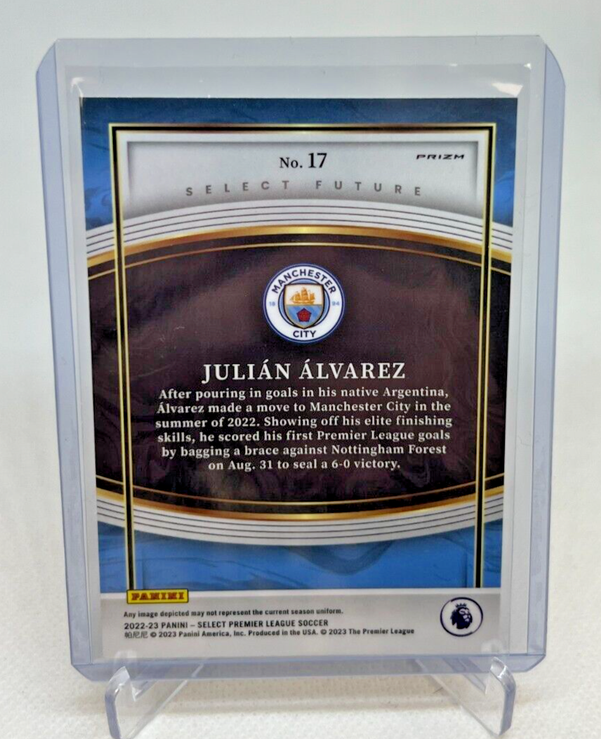 2022-23 Select Premier League Soccer Future JULIAN ALVAREZ RC