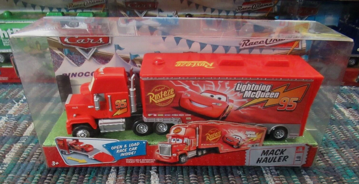 CARS MAC MCQUEEN HAULER 1 MATTEL NEW SUPER SWEET CONDITION BRIGHT SEALED