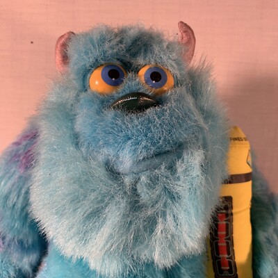 2001 Disney Monsters Inc Talking Sully w/ Glowing Scream Canister
