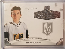 2020-21 Upper Deck The Cup Hockey /299 Peyton Krebs Rookie Class 2021-PK