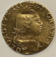 1781 Great Britain George III Gold Half-Guinea.