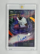 Cedric Coward 2025-26 Topps Midnight Stroke Of Midnight Auto #SMR-CC KG /50