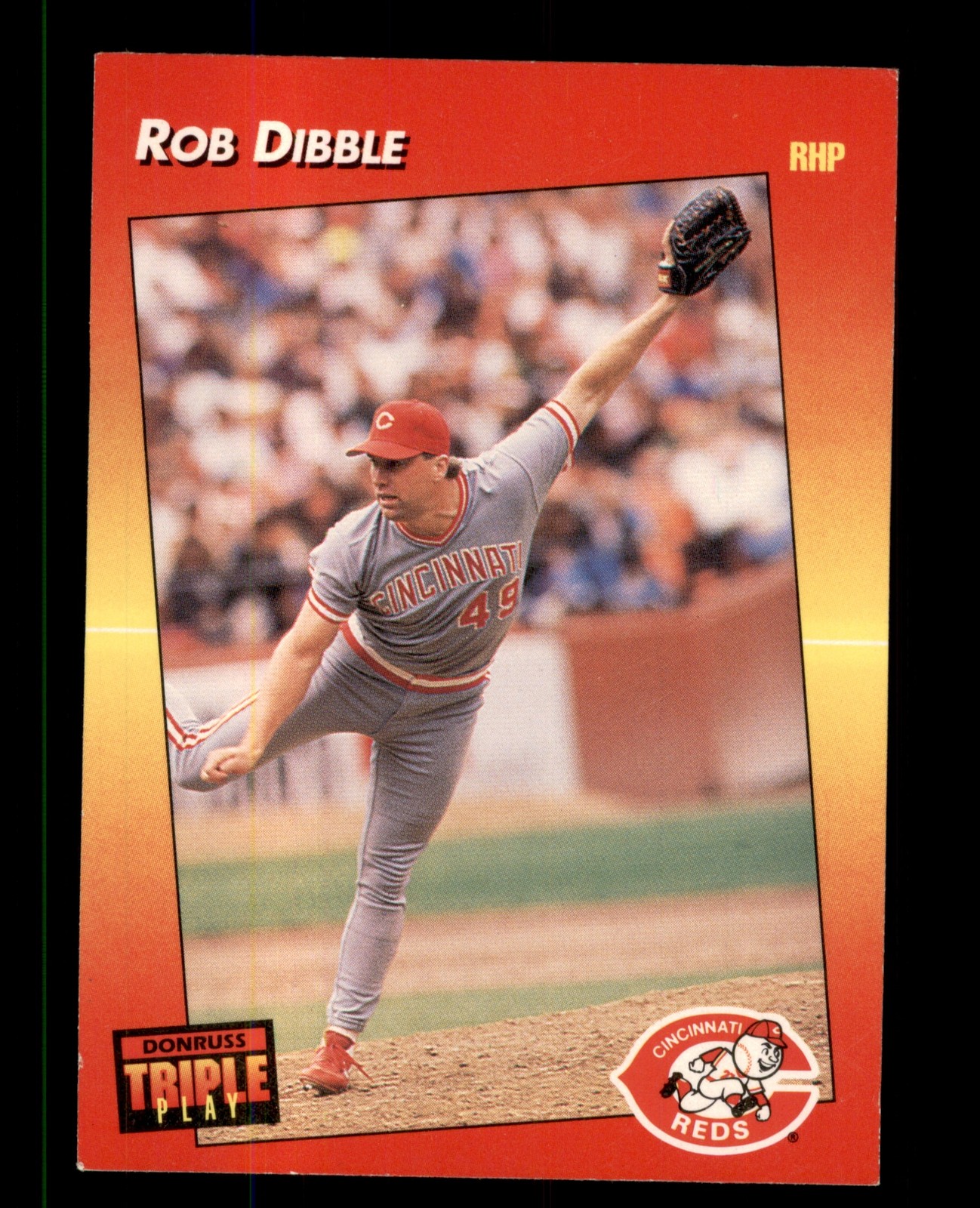 1992 Triple Play #257 Rob Dibble